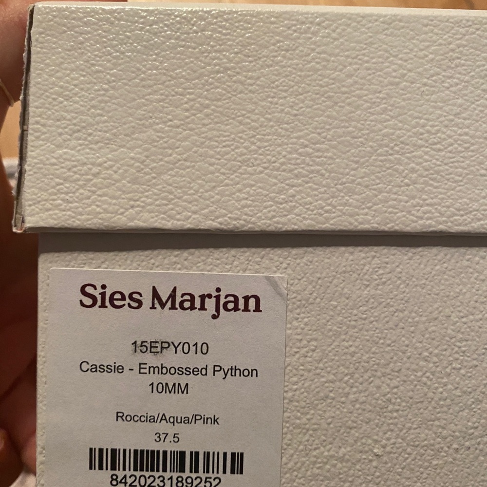 Sies Marjan Python Sandals - image 5